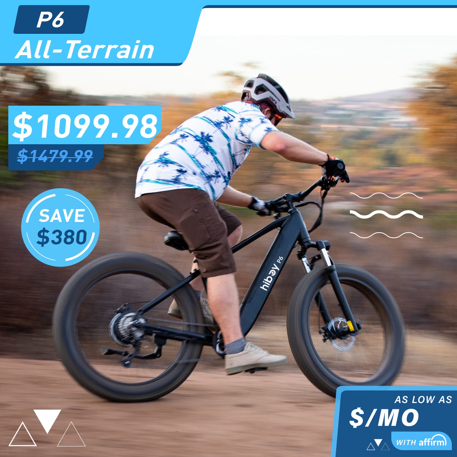 Hiboy P6 Fat Tire Electric Bike 2024